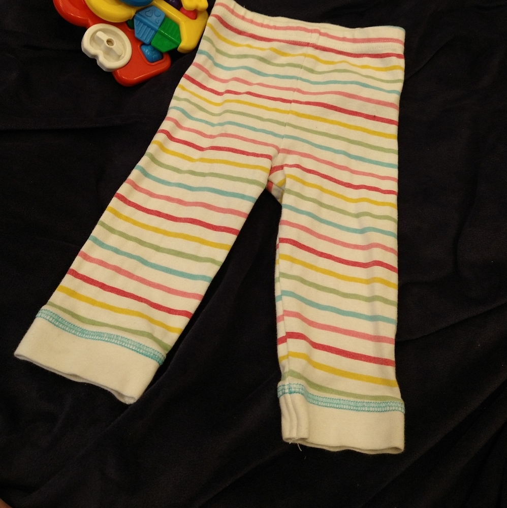 4/20$ 6-9m Mothercare rainbow leggings